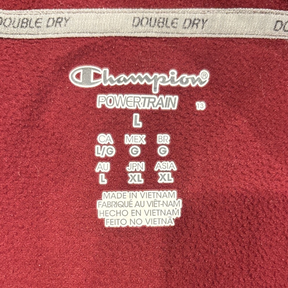 Champion Harvard University Maroon Quarter-Zip Pullover Size Large, - Picture 2 of 4